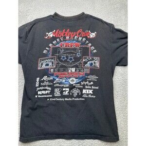 Motley Crue planet backstage t shirt 2011
